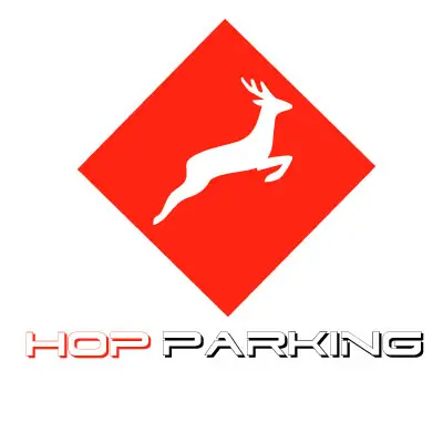 Logo de parking hop parking 